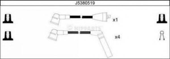 Комплект дротів запалення NIPPARTS J5380519