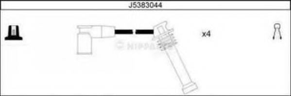 Комплект дротів запалення NIPPARTS J5383044