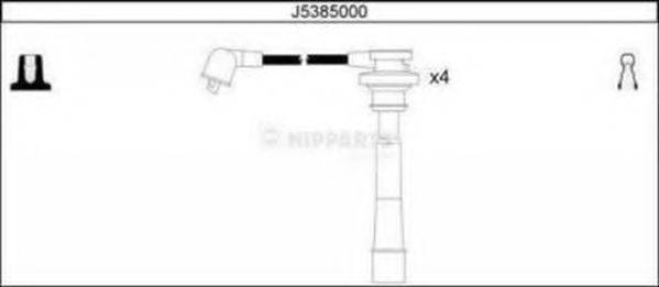 NIPPARTS J5385000 Комплект дротів запалення
