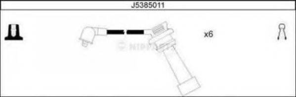 NIPPARTS J5385011 Комплект дротів запалення