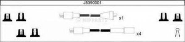 NIPPARTS J5390001 Комплект дротів запалення