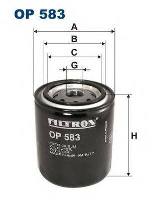 Масляний фільтр FILTRON OP583