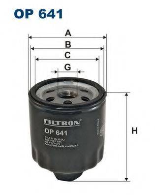 Масляний фільтр FILTRON OP641