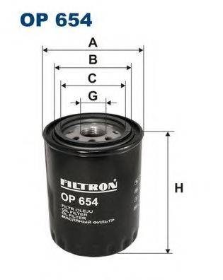 Масляний фільтр FILTRON OP654
