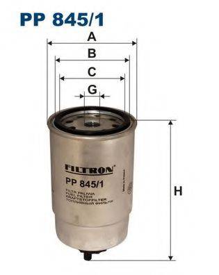 Паливний фільтр FILTRON PP845/1