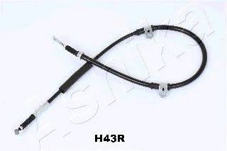 Трос, стоянкова гальмівна система ASHIKA 131-0H-H43R