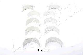 Комплект підшипників колінчастого валу. ASHIKA 86-1173G5