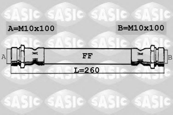 Гальмівний шланг SASIC SBH0165