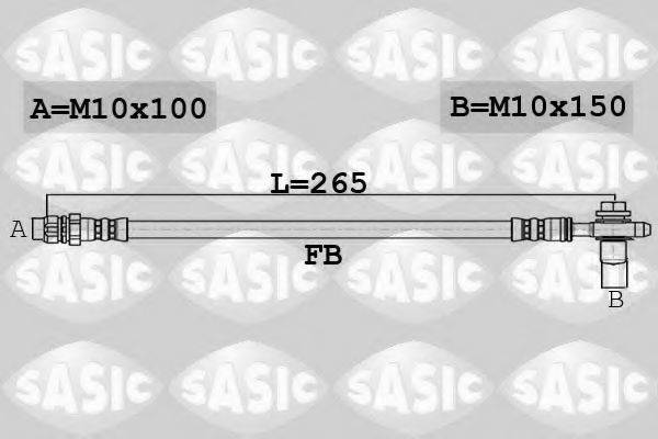 Гальмівний шланг SASIC 6606169