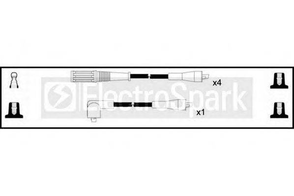 STANDARD OEK260 Комплект дротів запалення
