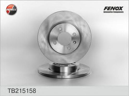 гальмівний диск FENOX TB215158