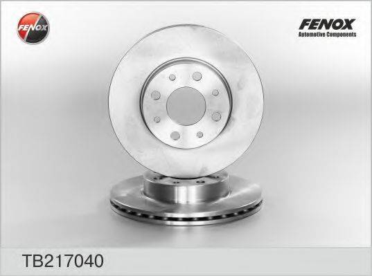 FENOX TB217040 гальмівний диск