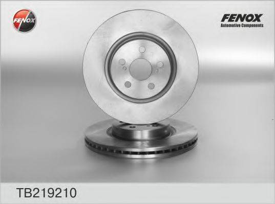 гальмівний диск FENOX TB219210