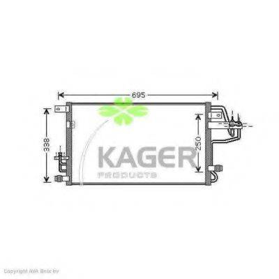 Конденсатор, кондиціонер KAGER 94-6350