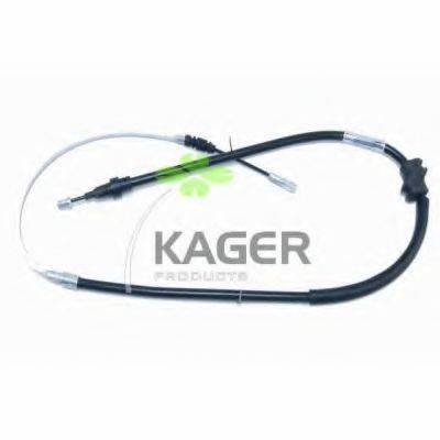Трос, стоянкова гальмівна система KAGER 19-0558