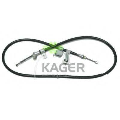 Трос, стоянкова гальмівна система KAGER 19-6359