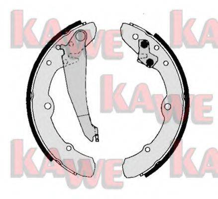 Комплект гальмівних колодок KAWE 00150