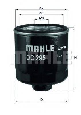Масляний фільтр MAHLE ORIGINAL OC 295