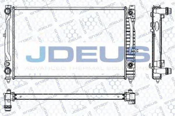 Радіатор, охолодження двигуна JDEUS RA0010170