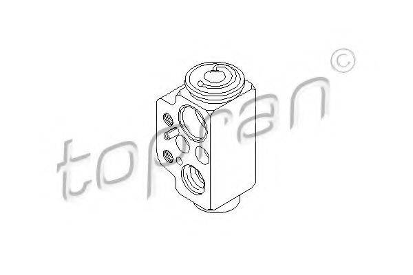 Розширювальний клапан, кондиціонер TOPRAN 112 307