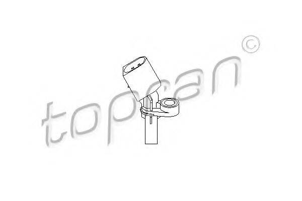 TOPRAN 110606 Датчик, частота обертання колеса