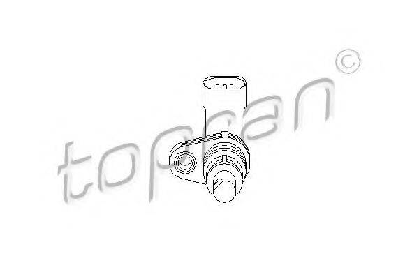 TOPRAN 207415 Датчик частоти обертання, керування двигуном