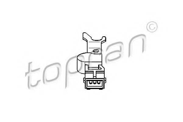 TOPRAN 206205 Датчик частоти обертання, керування двигуном