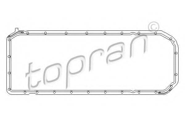 TOPRAN 500775 Прокладка, масляний піддон