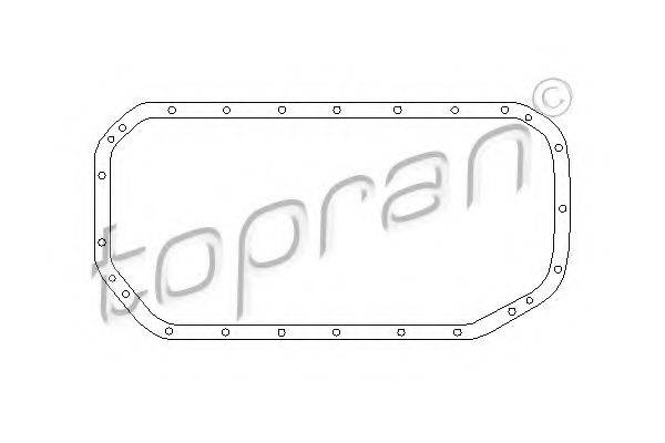 TOPRAN 500777 Прокладка, масляний піддон