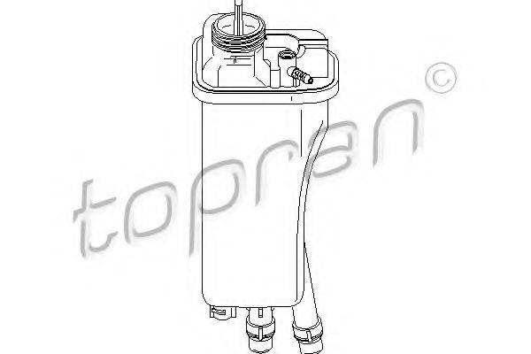 TOPRAN 501540 Компенсаційний бак, що охолоджує рідину