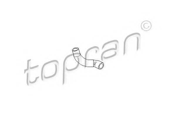 TOPRAN 721794 Шланг, вентиляція картера