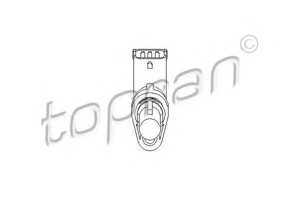 TOPRAN 207847 Датчик частоти обертання, керування двигуном