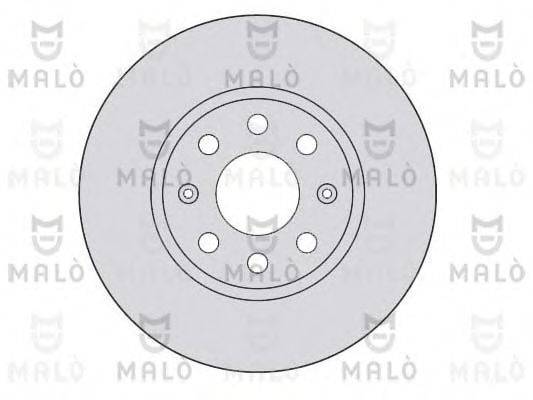 гальмівний диск MALO 1110110