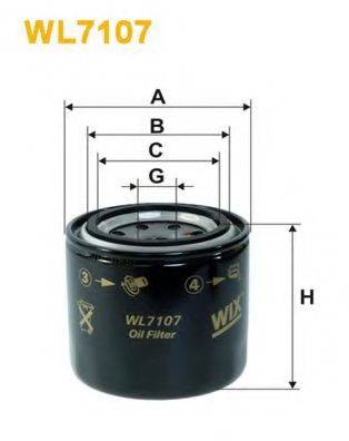 Масляний фільтр WIX FILTERS WL7107