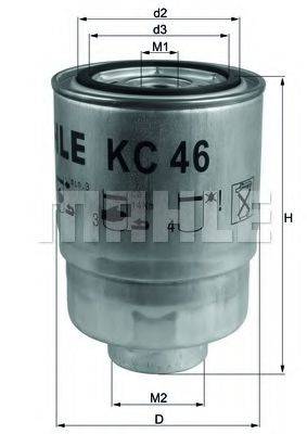 KNECHT KC46 Паливний фільтр