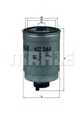 Паливний фільтр KNECHT KC 244