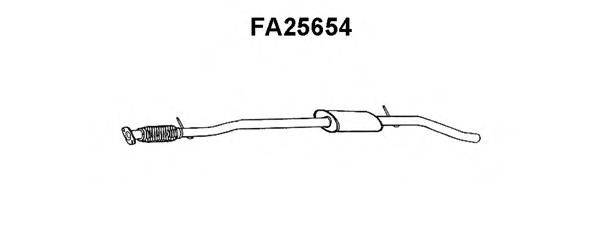 VENEPORTE FA25654 Передглушувач вихлопних газів