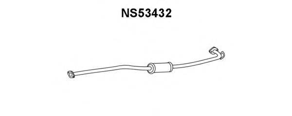 Передглушувач вихлопних газів VENEPORTE NS53432