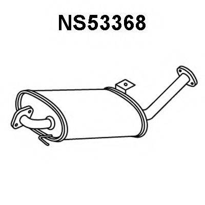 Передглушувач вихлопних газів VENEPORTE NS53368
