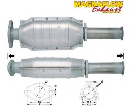 MAGNAFLOW 80012 Каталізатор