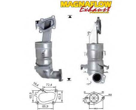 MAGNAFLOW 75610D Каталізатор