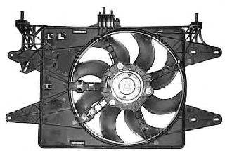 Вентилятор, охолодження двигуна VAN WEZEL 1637747