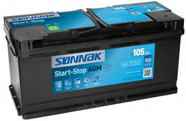 Стартерна акумуляторна батарея; Стартерна акумуляторна батарея SONNAK SK1050