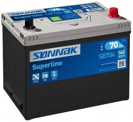 Стартерна акумуляторна батарея; Стартерна акумуляторна батарея SONNAK SB704