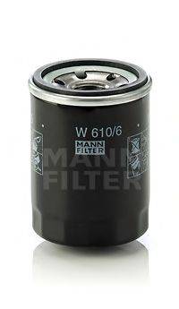 Масляний фільтр MANN-FILTER W 610/6