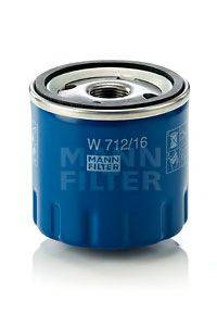 MANN-FILTER W71216 Масляний фільтр