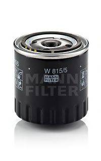 Масляний фільтр MANN-FILTER W 815/5
