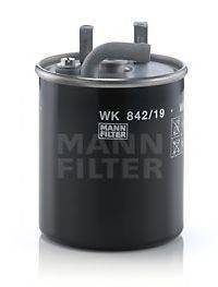Паливний фільтр MANN-FILTER WK 842/19