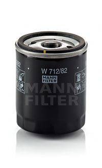 Масляний фільтр MANN-FILTER W 712/82