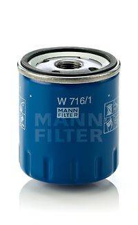 MANN-FILTER W7161 Масляний фільтр